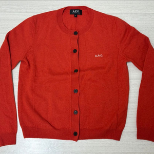A.P.C 아페쎄 가디건(다홍색)