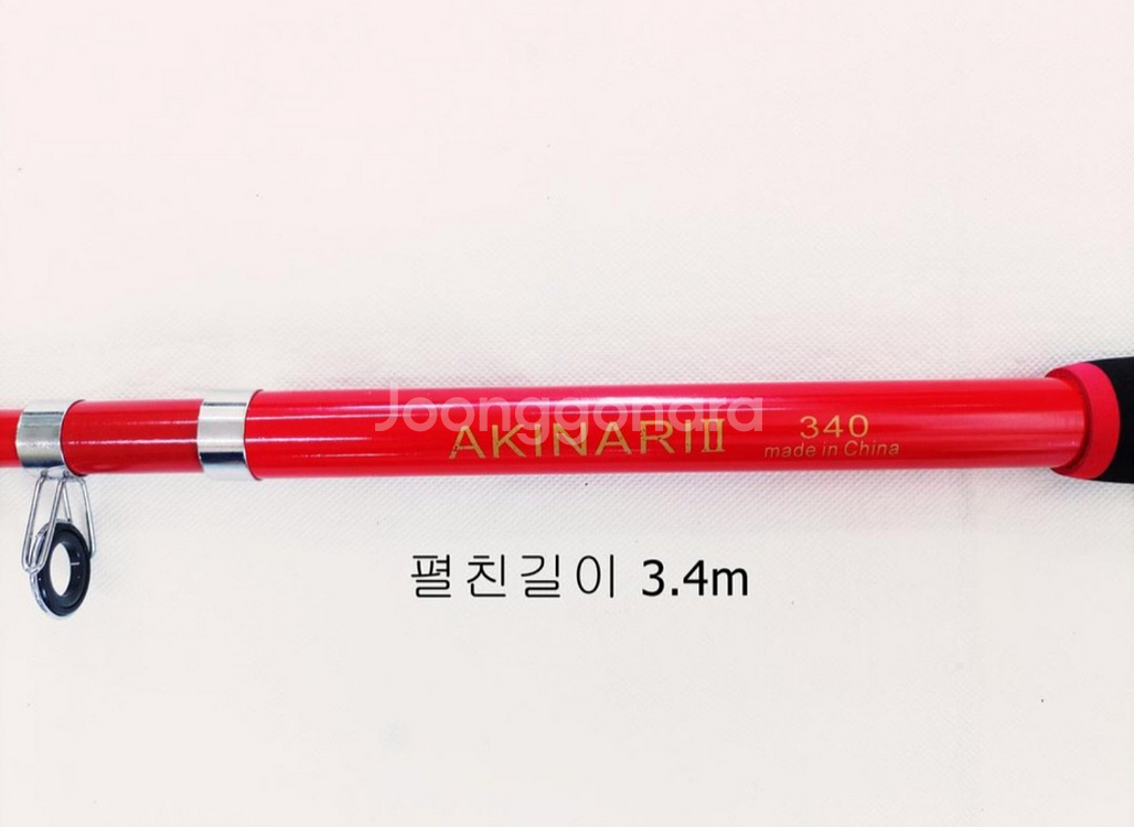 원투낚시대3.4m2대+4000번릴2대+받침대+가방,소품--2