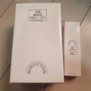 새상품 논픽션 더베이지 향수 100ml 핸드크림