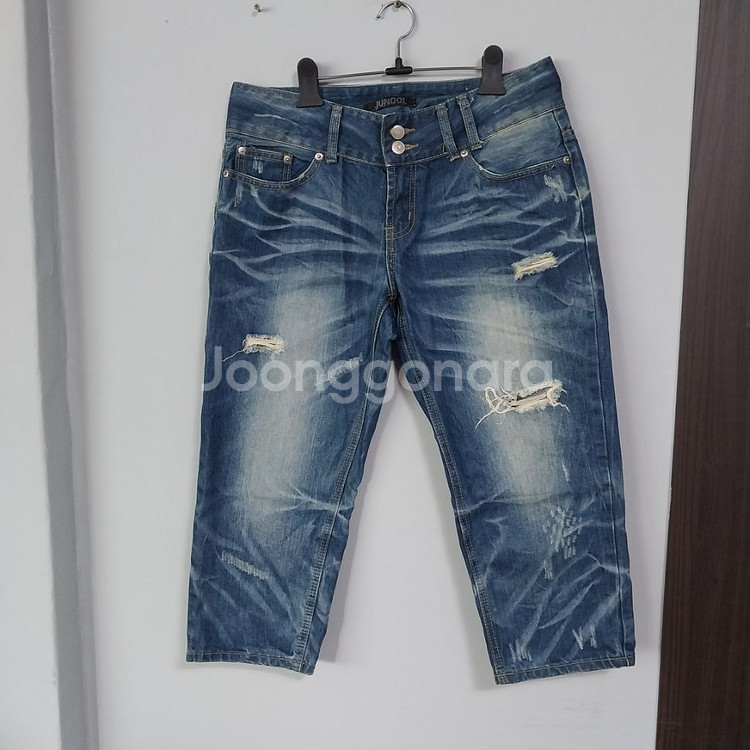 7부 청바지 남자32 인치--0