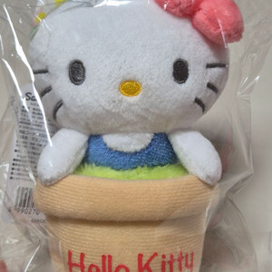 헬로키티 화분 인형
