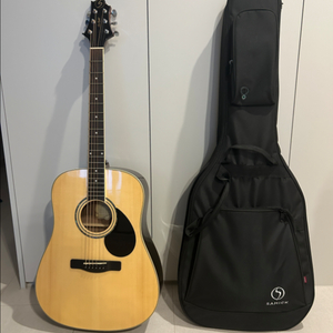 삼익 어쿠스틱기타 gd100rs/n 입니다!