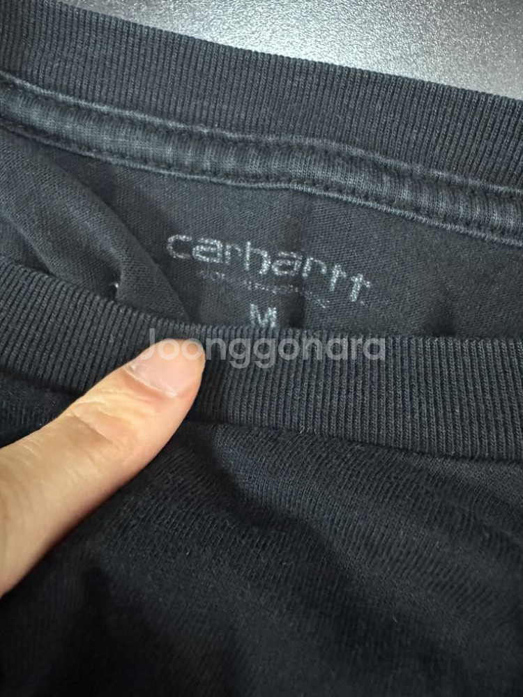칼하트 빈티지 프린팅 반팔 티셔츠--2