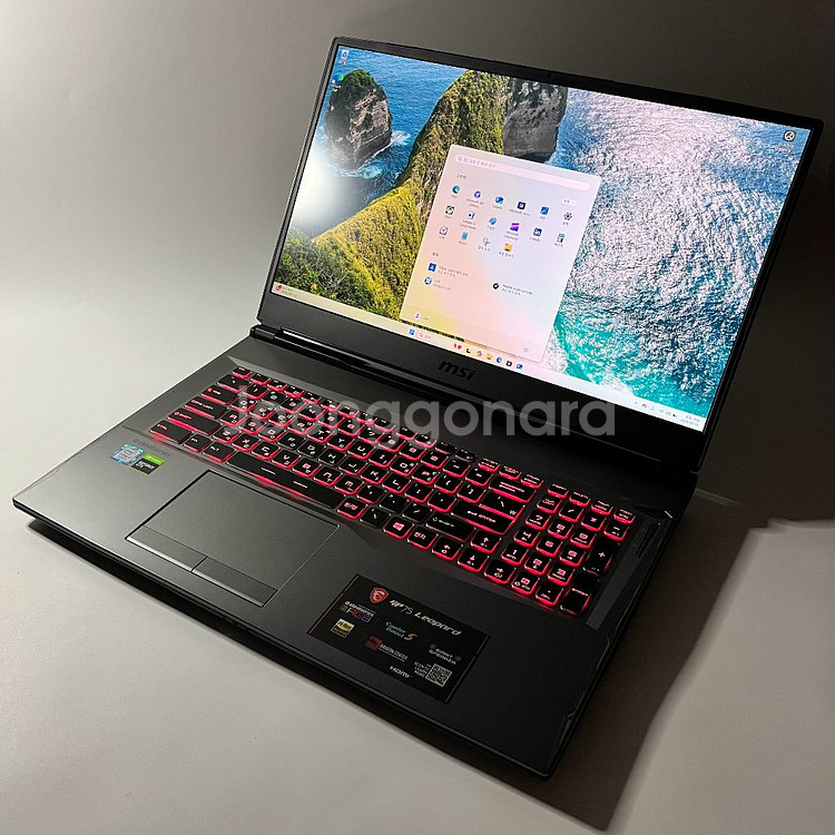 msi i7 17인치 고성능 게이밍 지포스 노트북 ss--1