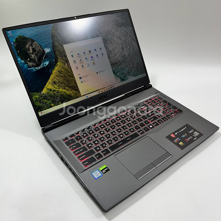 msi i7 17인치 고성능 게이밍 지포스 노트북 ss--5