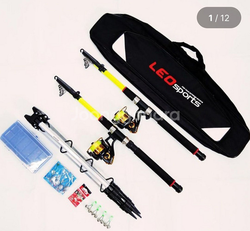 원투낚시대3m2대+4000번릴2대+릴줄+받침대외--0