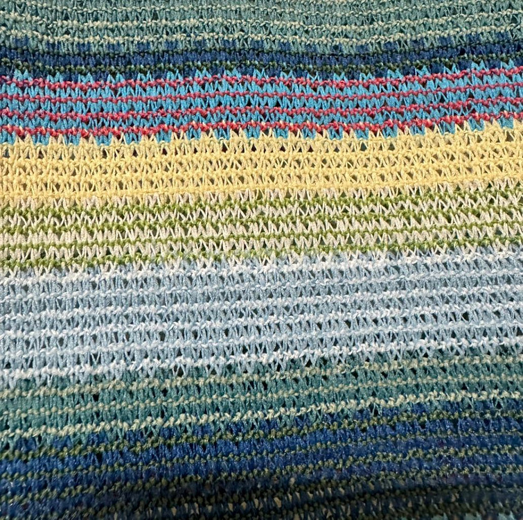 (새상품급) 여성 반팔 니트티--7