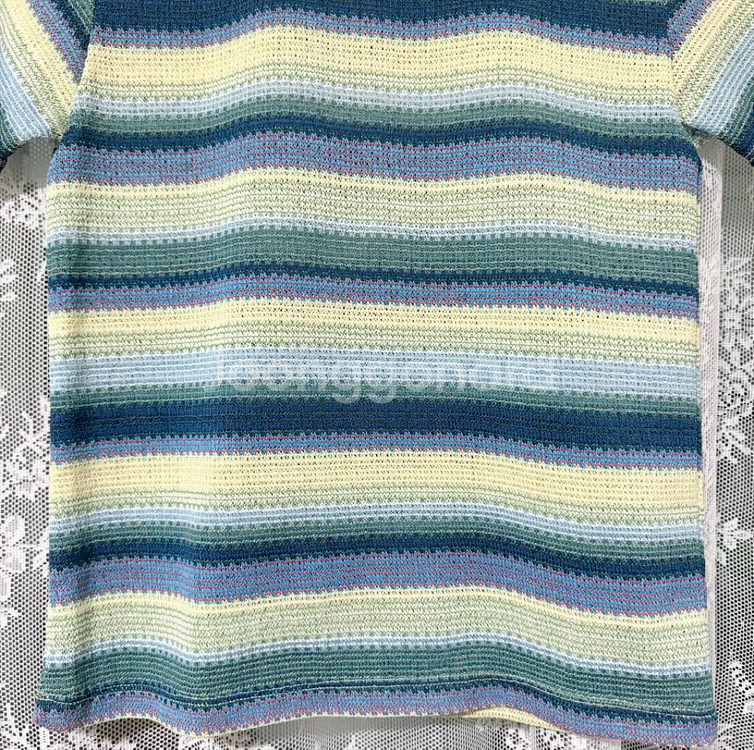 (새상품급) 여성 반팔 니트티--6