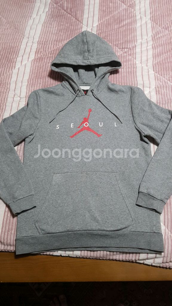 나이키 조던 기모후드 100 가슴54 기장69--0