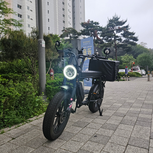 엑스라이더x100pro 전기자전거 자토바이 배달세팅 완