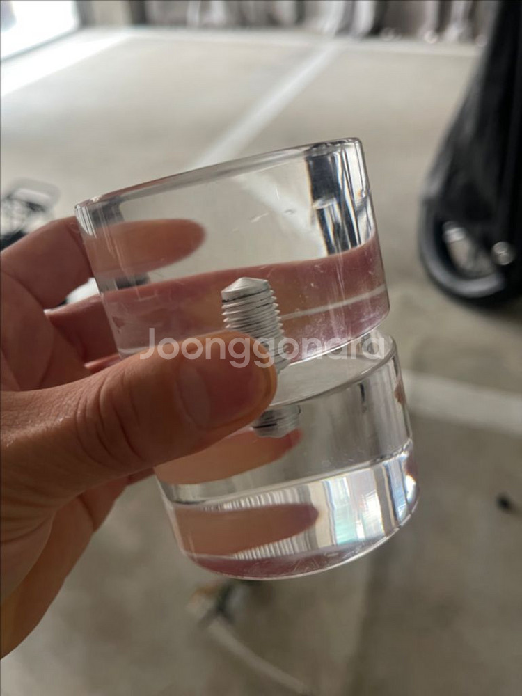 강화도어 투명 아크릴 손잡이--0