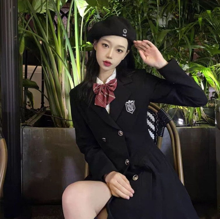 선착할인!!) 프레피룩 영국교복 정장 코트 하이틴 졸사 이미지