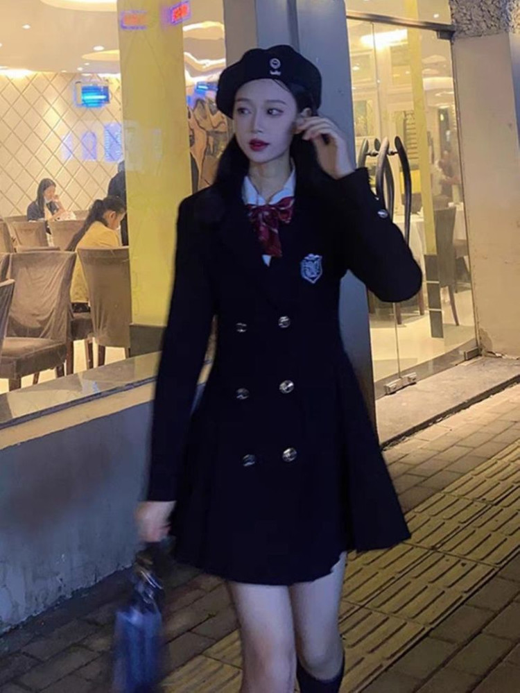 선착할인!!) 프레피룩 영국교복 정장 코트 하이틴 졸사 이미지