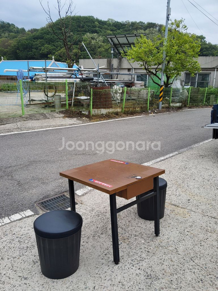 2인, 4인 식당 음식점 식탁 테이블 의자 의탁자세트--4
