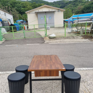 식당 4인 테이블 의자 세트