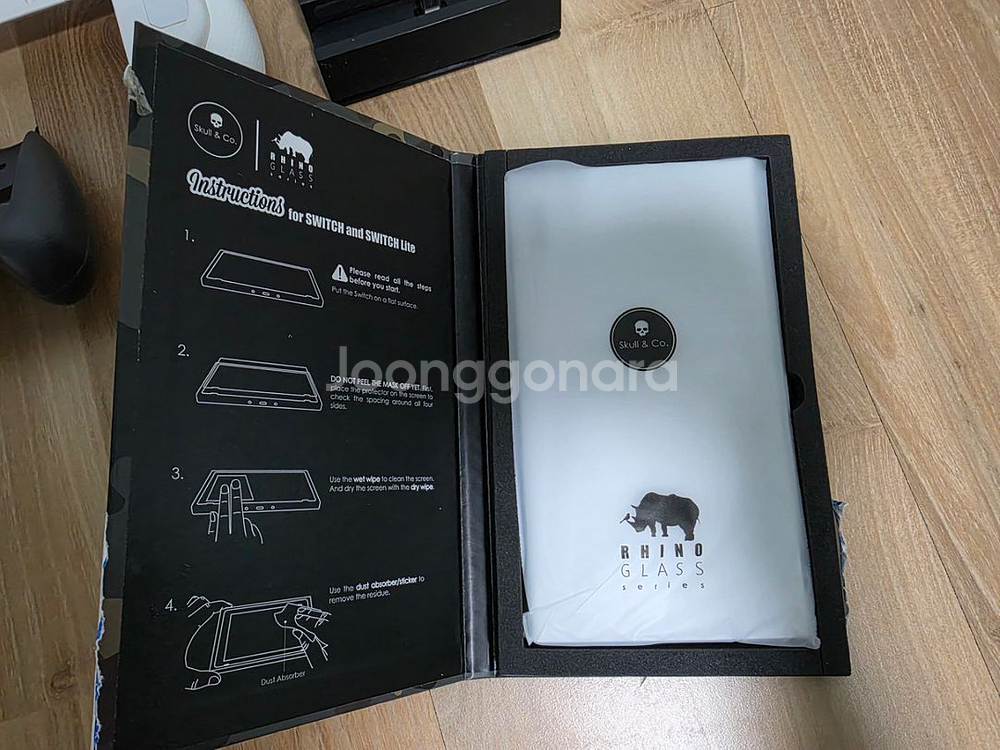 닌텐도 스위치 oled 화이트 + 스컬앤코 풀세트--5