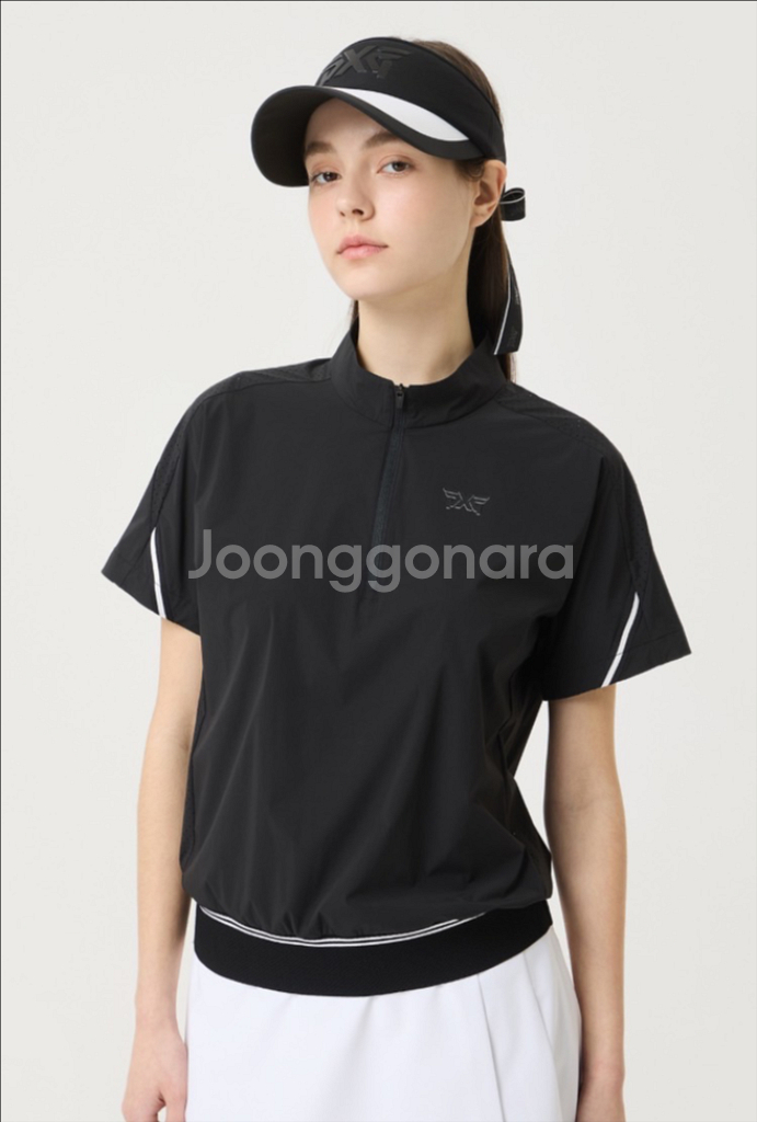 PXG 골프 우먼 골프웨어 썸머 숏 슬리브 아노락--0
