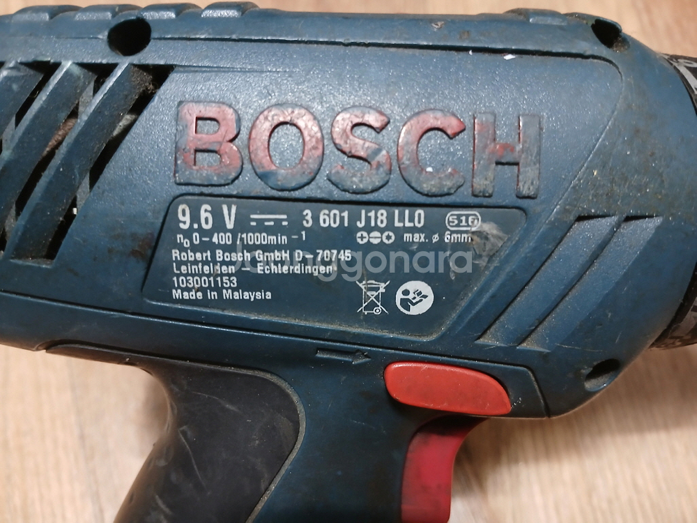 BOSCH GSR 9.6-2 전동드릴 배터리X--3
