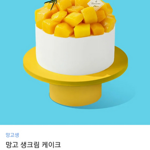 투썸 망고 생크림 케이크 38000원 기프티콘