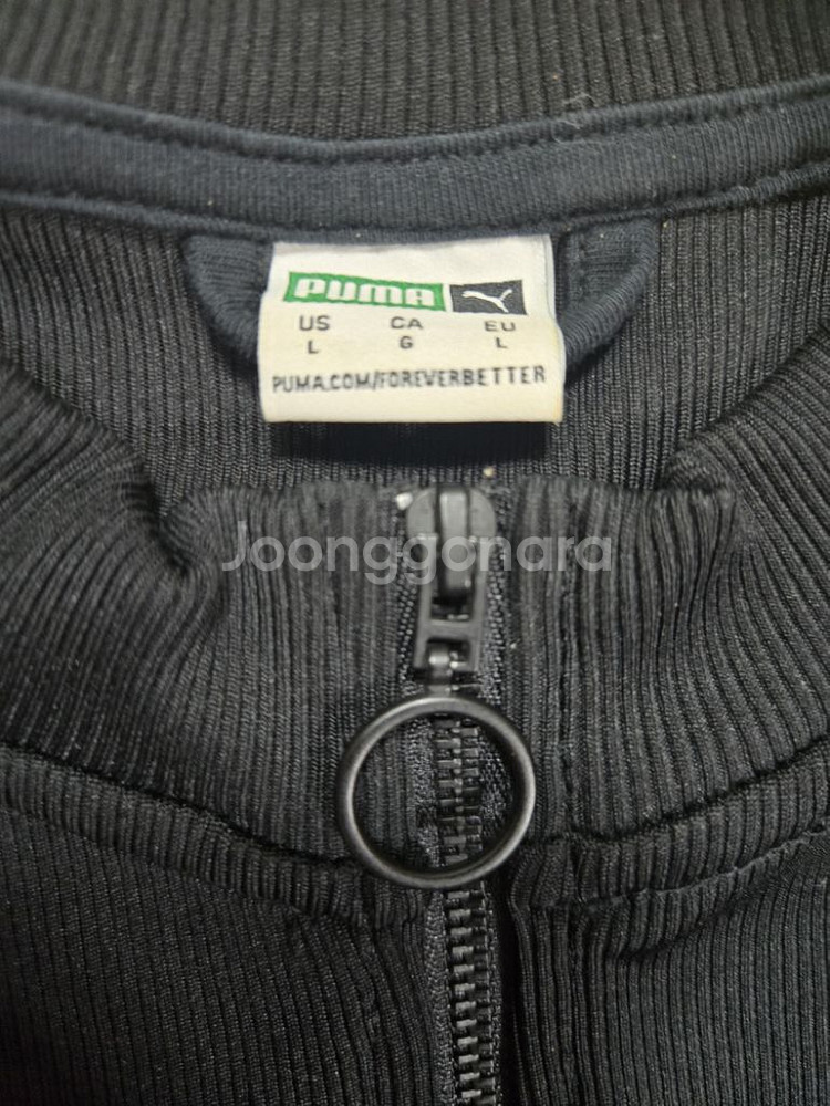 푸마 블랙 클래식 원피스 L 퓨마 puma 져지원피스--2