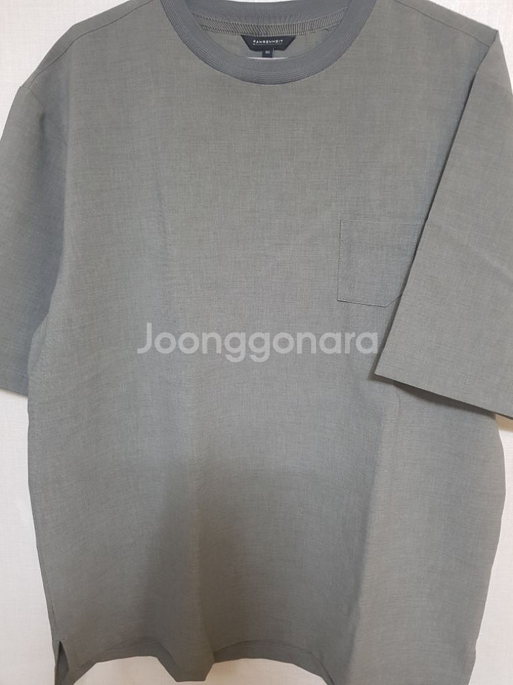 [LG패션]Fahrenheit 우븐 포켓 반팔티 2장--0