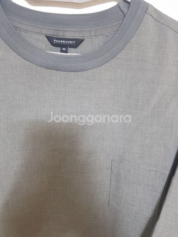 [LG패션]Fahrenheit 우븐 포켓 반팔티 2장--1