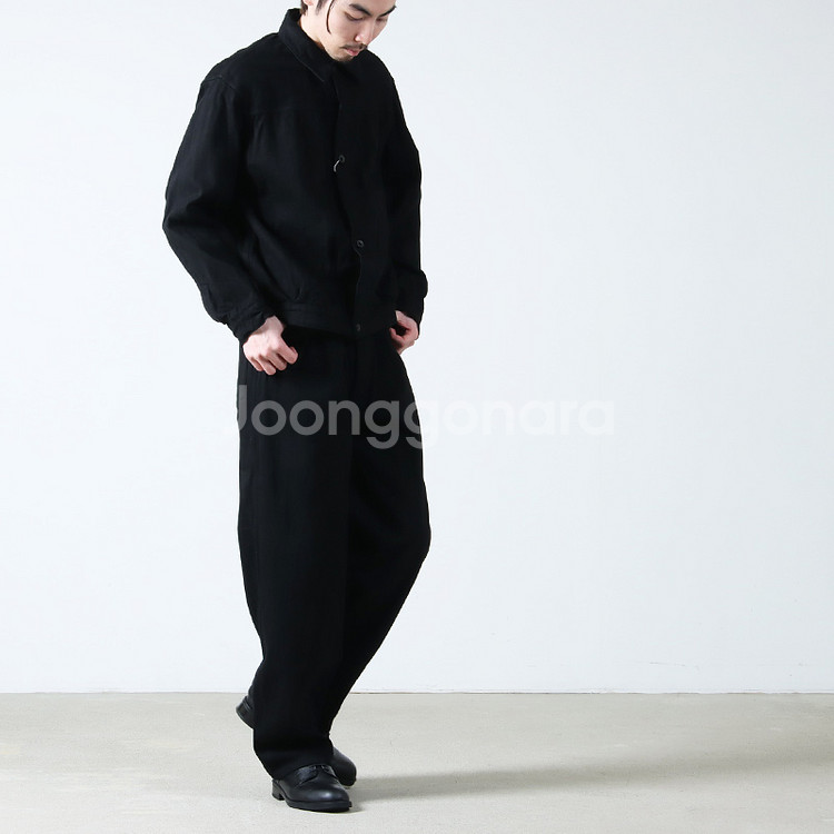 [4] 24AW 코모리 데님 자켓 블랙 새제품 팝니다--7
