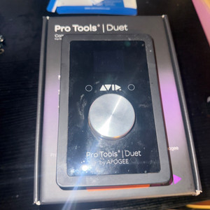 Avid Pro Tools Duet 인터페이스