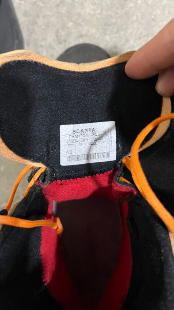 스카르파 팬텀 테크 빙벽화 43사이즈 이미지