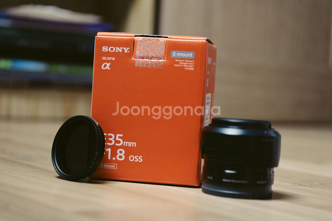 SONY 알파 E 35mm F1.8 OSS 팝니다--2
