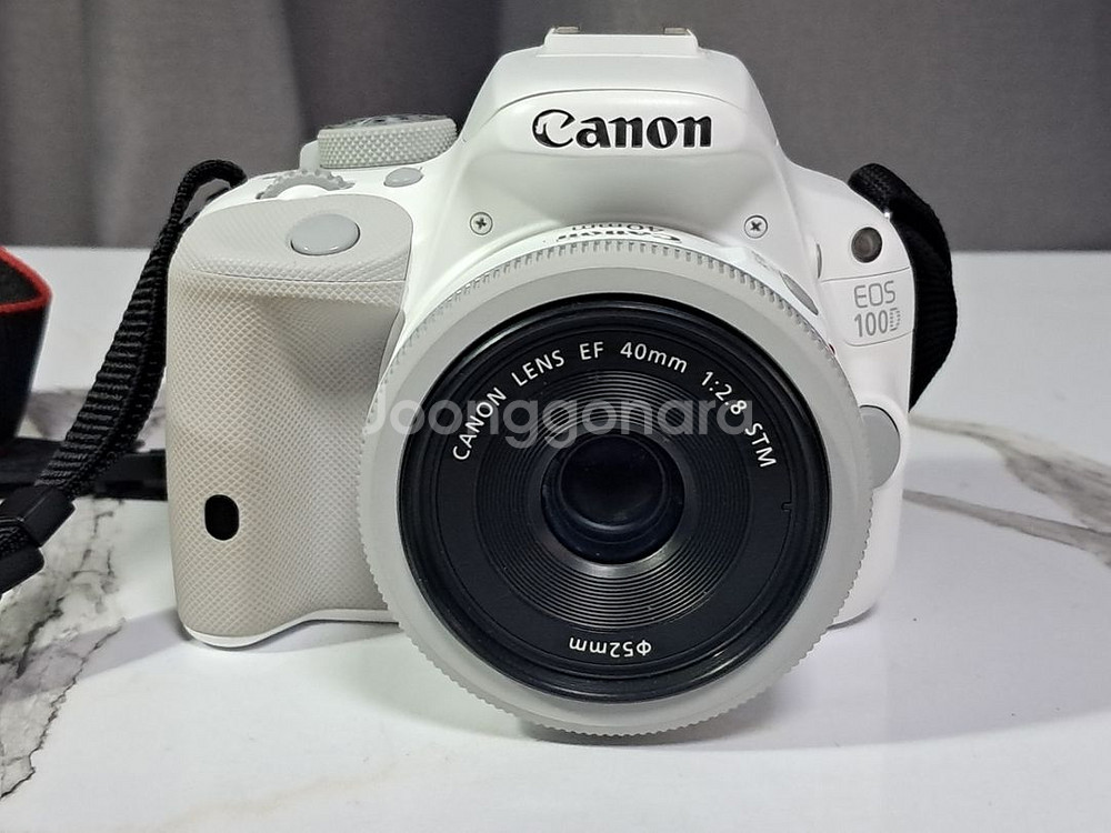 캐논 EOS 100D 화이트 /EF 40mm f2.8--4