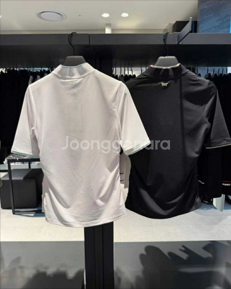 PXG 골프 매장판 우먼 썸머 넥셔링 숏 슬리브 티셔츠--5