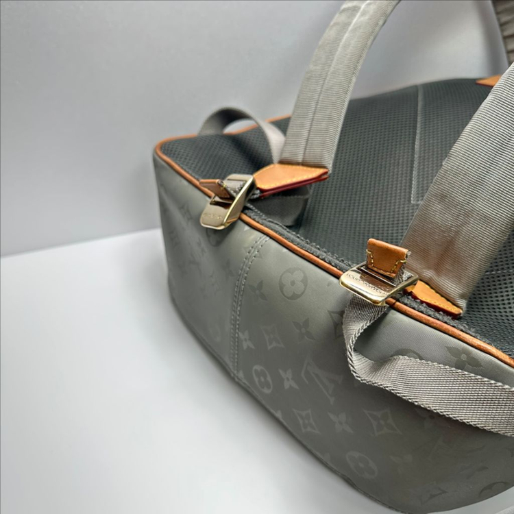 (정품)루이비통 모노그램 티타늄 그레이 백팩--4