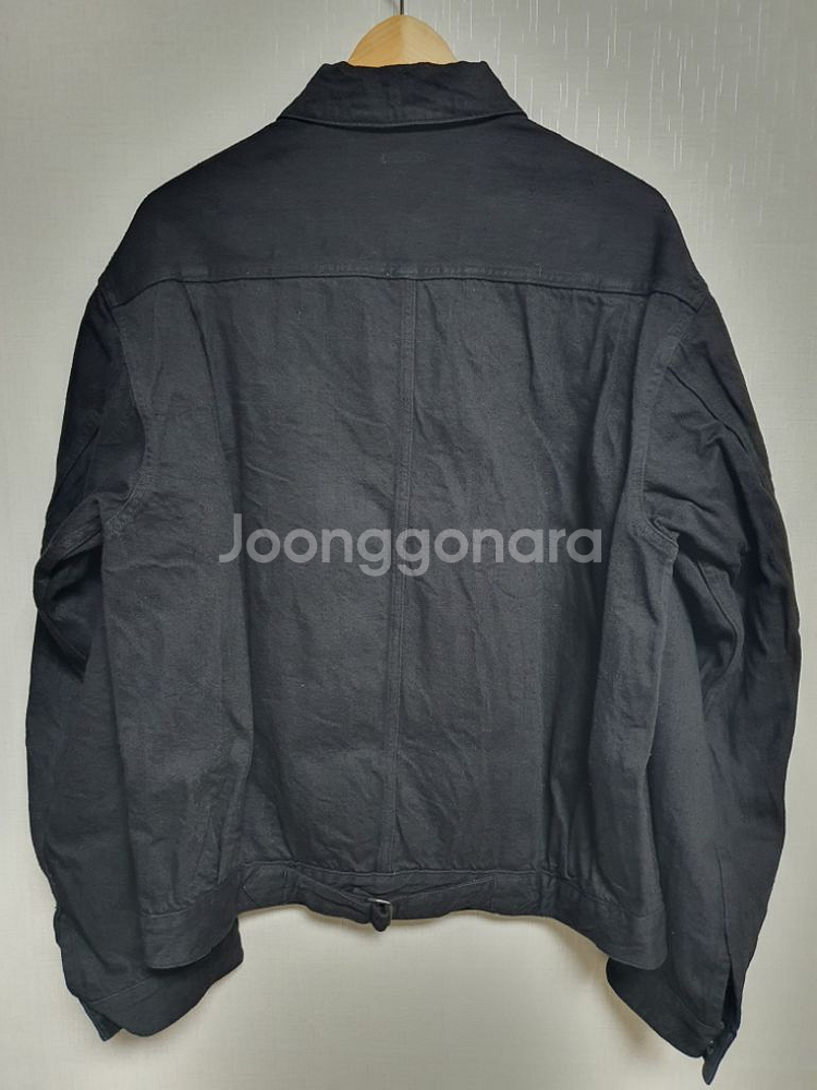 [4] 24AW 코모리 데님 자켓 블랙 새제품 팝니다--1