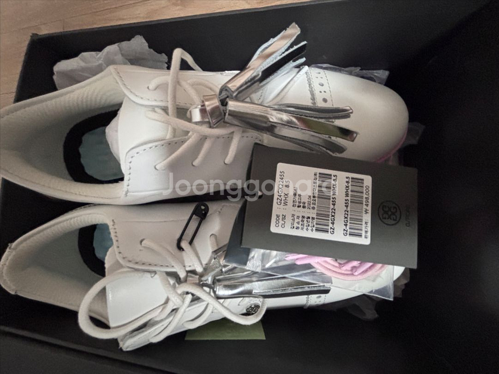 (새거)코오롱 지포어 정품 여자 골프화 245-250--4