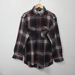 [vintage] 남성 오버핏 빈티지 체크셔츠 XL