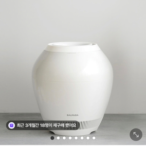발뮤다 가습기 ERN-1100SD
