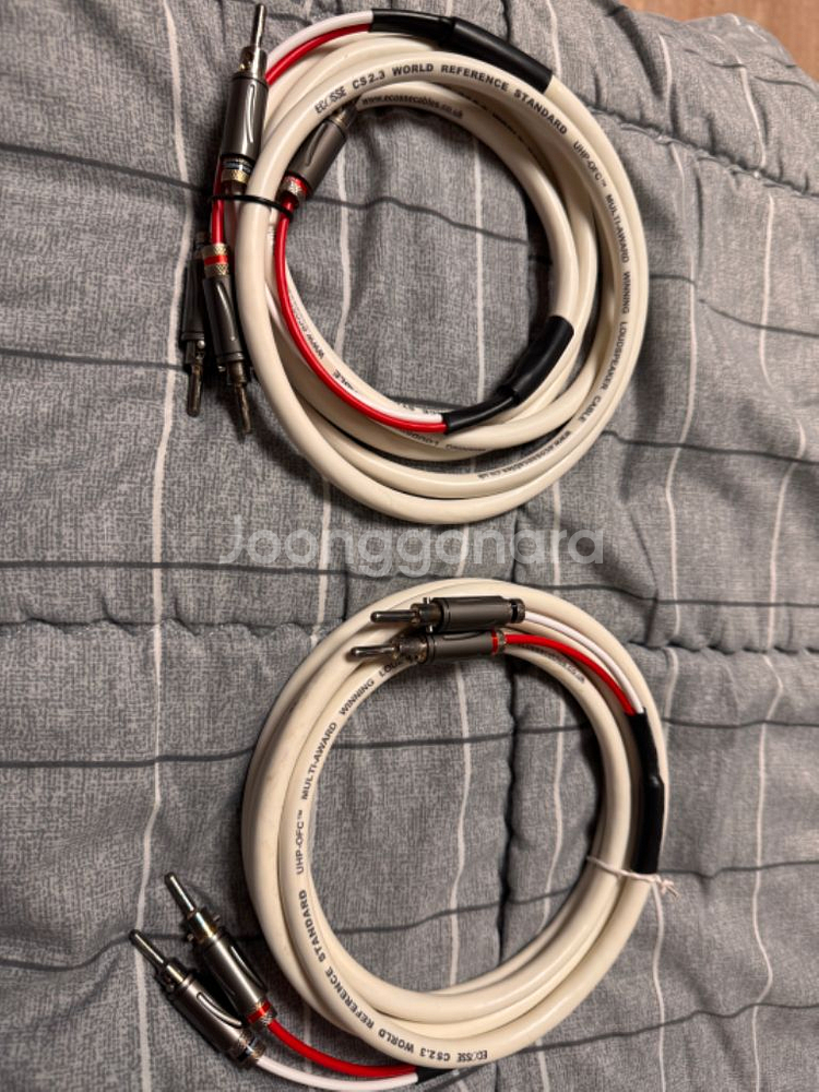 (가격인하) 에코세 스피커 케이블 판매 cs2.3--0