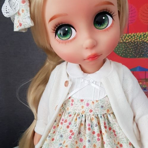 디즈니 베이비돌 라푼젤 리페인팅 인형