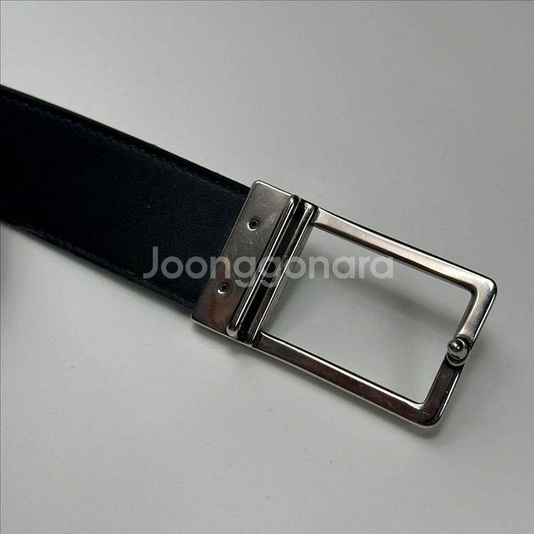 (정품)구찌 직사각형 리버서블 남성벨트--2