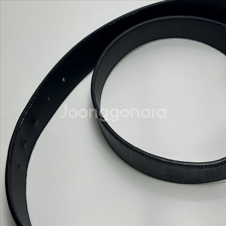 (정품)구찌 직사각형 리버서블 남성벨트--3