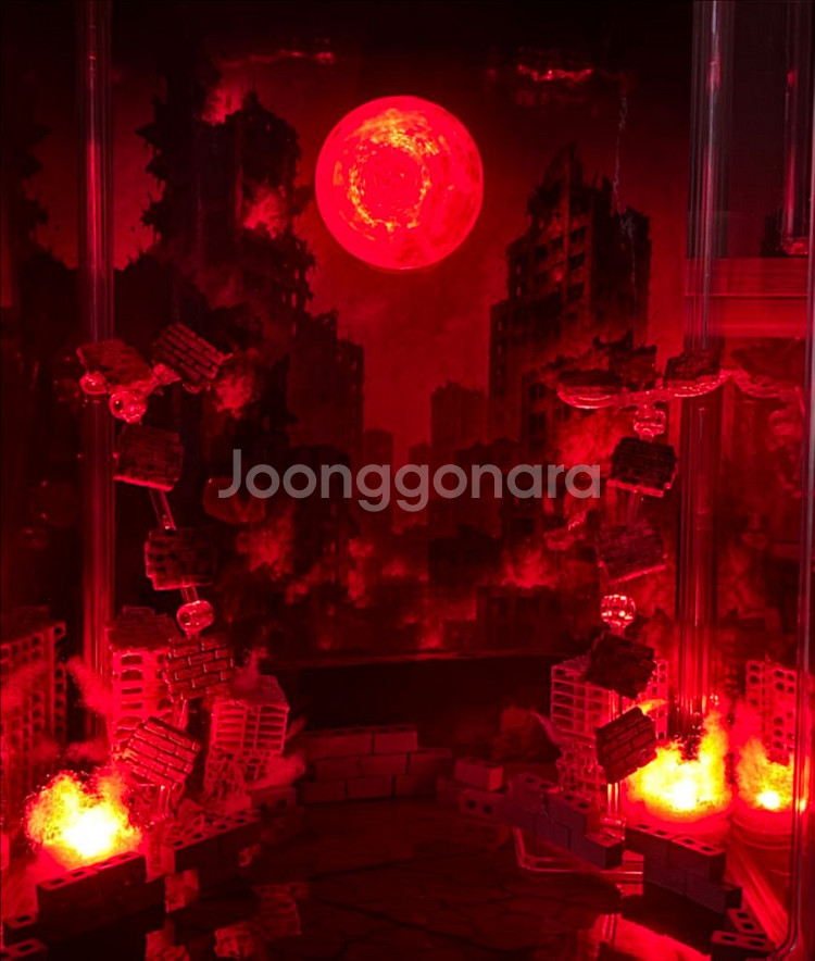 맞춤 디오라마 피규어 케이스 제작!! 진격의거인 피규어--8