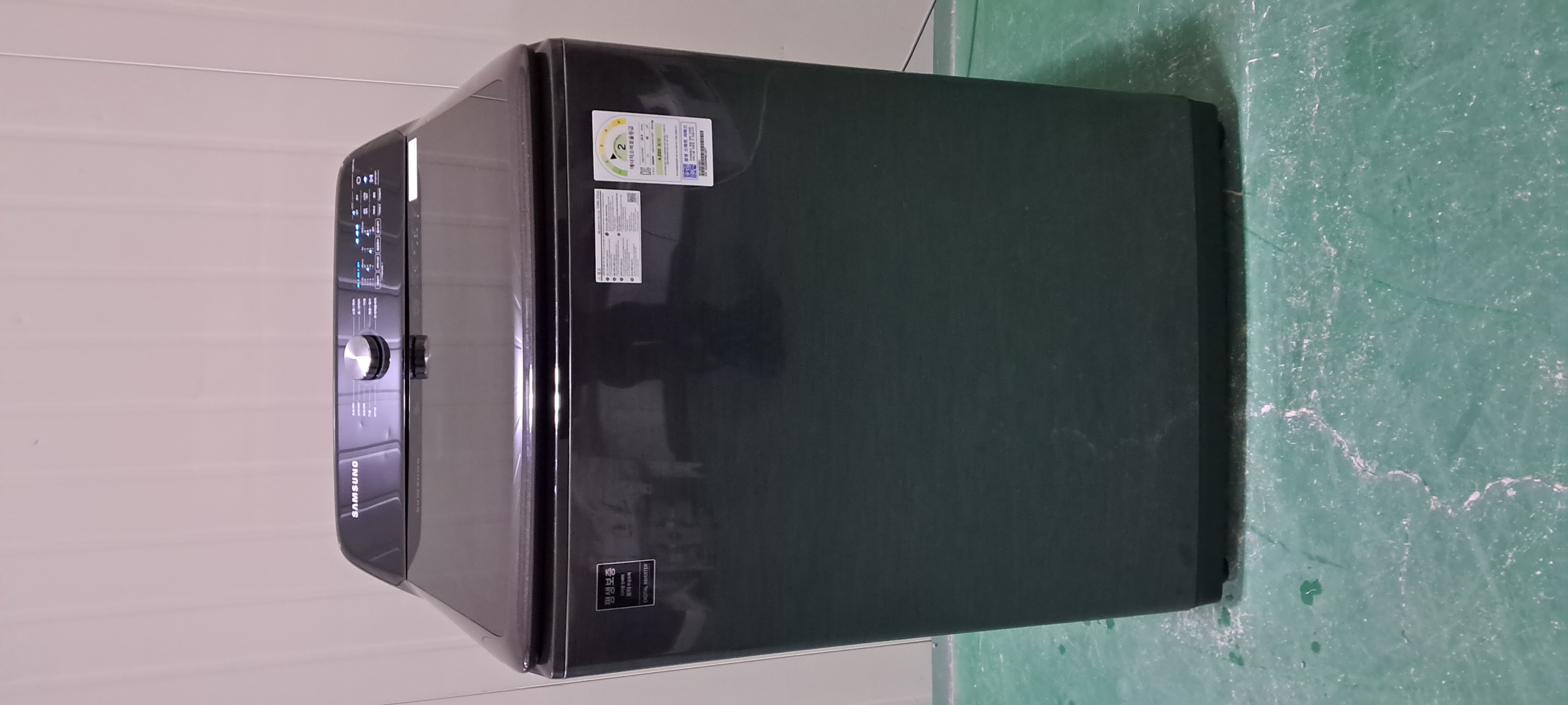 2632 삼성 그랑데 19KG 통돌이세탁기(블랙캐비어)