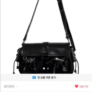 (싸게올림)모디무드 코르셋 힙 크로스 포켓 숄더 백(더