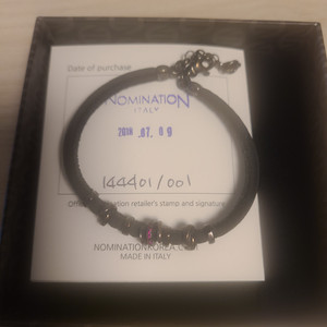 노이네이션 가죽 팔찌 팝니다