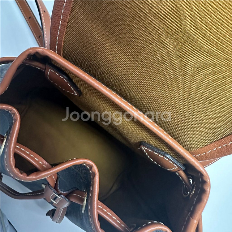 (정품)셀린느 트리오페 캔버스&카프스킨 미니 풀코백팩--8