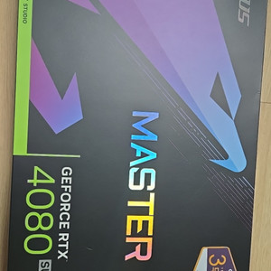 기가바이트 4080super 어로스마스터 팝니다