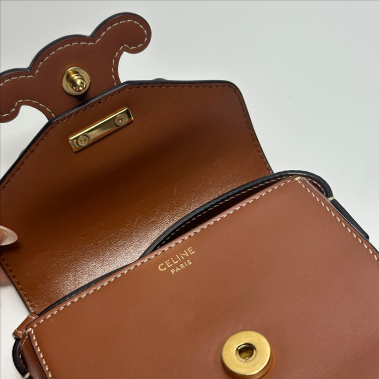 (정품)셀린느 트라이엄프 퀴리 미니 베사체 크로스백 이미지