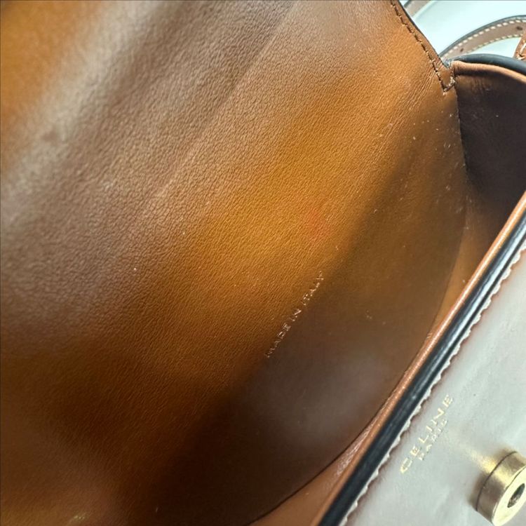 (정품)셀린느 트라이엄프 퀴리 미니 베사체 크로스백 이미지
