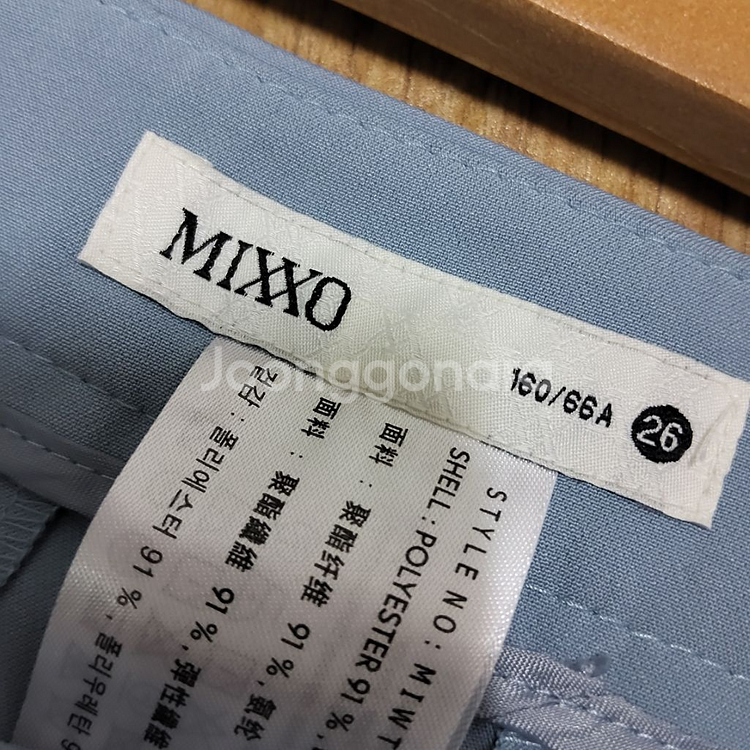 새옷 mixxo 미쏘 여성 정장 바지 슬랙스 26 27--2